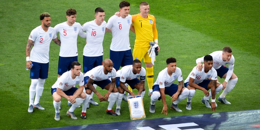 Auch die nationalmannschaft hat eine bewegte und teilweise erfolgreiche geschichte hinter sich. England Nationalmannschaft . England Em 2020 Kader Stars England Em Trikot 2020 Fussball Em 2020