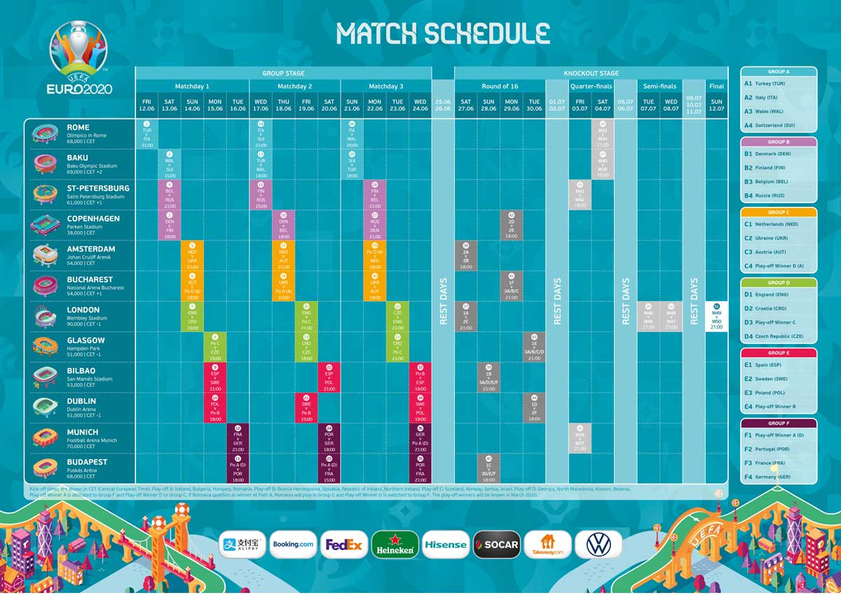 Fussball Em 21 Spielplan Pdf Zum Ausdrucken Fussball Em