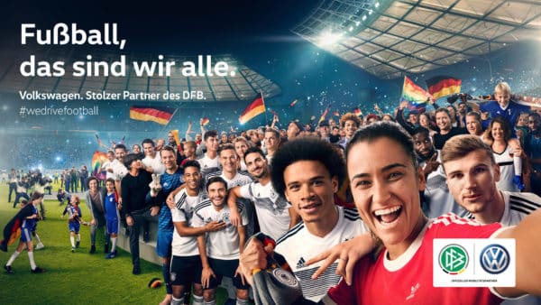 Volkswagen ist Partner des DFB als auch der EURO 2020.