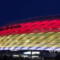 Die Allianz Arena 2021 bei einem deutschen Länderspiel (Foto: eigene Quelle)