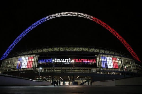 Das Londoner Wembley Stadion 2017 (Foto AFP)